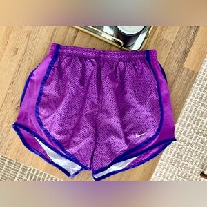 Nike Women's Vibrant Purple Athletic Shorts